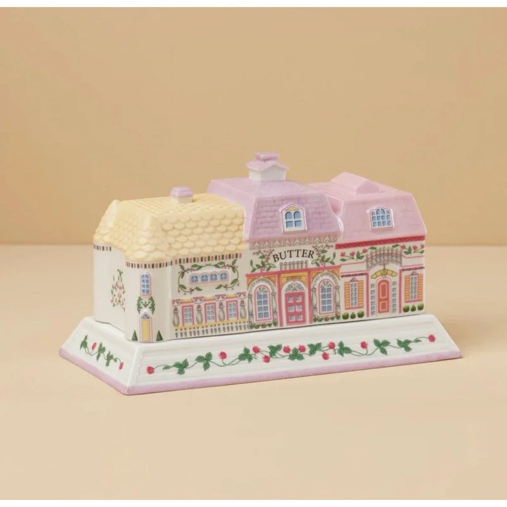 Lenox Spice Village BUTTER DISH - New In Org. Box & Ready To Ship
